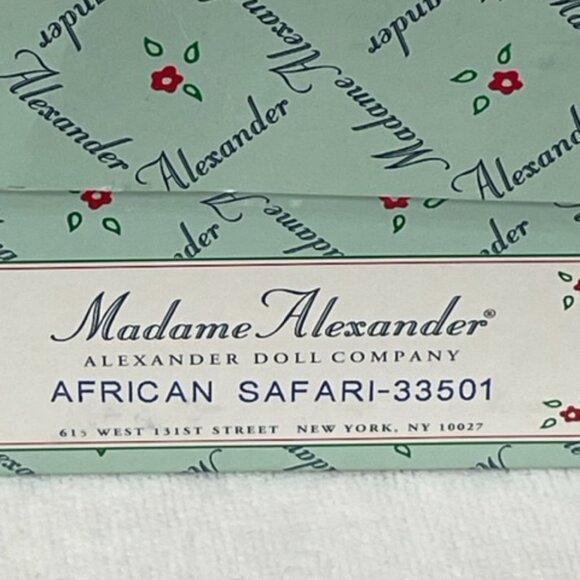 Madame Alexander 8" African Safari #33501 doll NIB - Picture 7 of 7